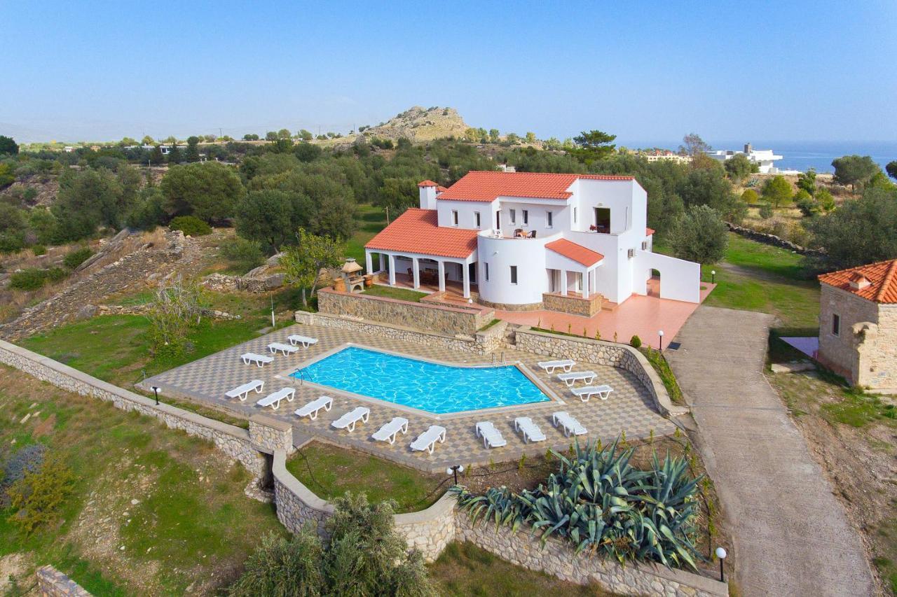 Villa Krokali Lindos ภายนอก รูปภาพ