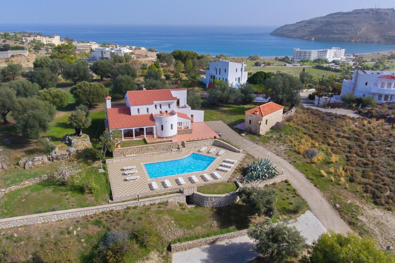 Villa Krokali Lindos ภายนอก รูปภาพ